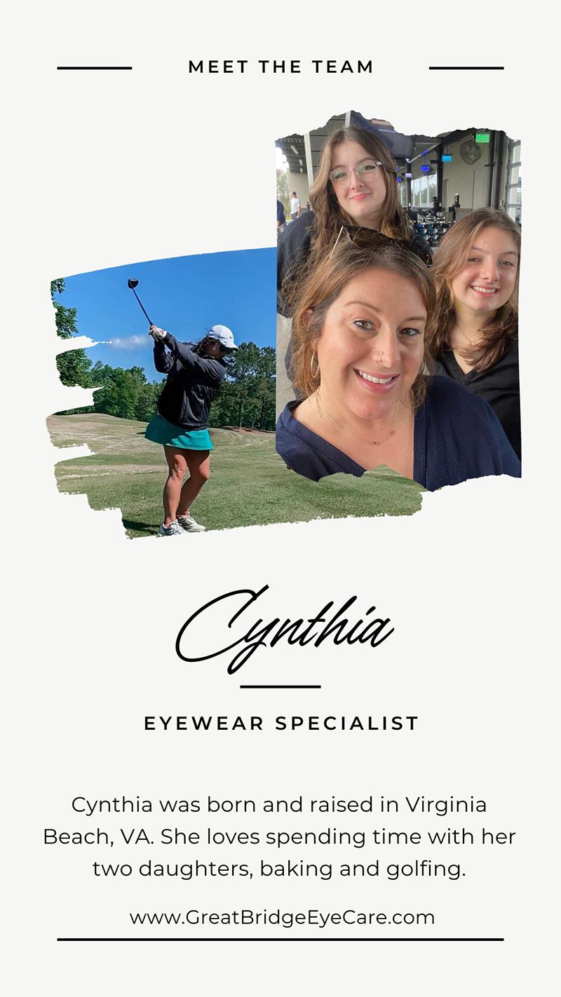 About Our Eye Doctor Optometrist Chesapeake, VA Great Bridge Eye Care Eye Doctor in