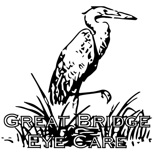 Screenshot of Great Bridge Eye Care website